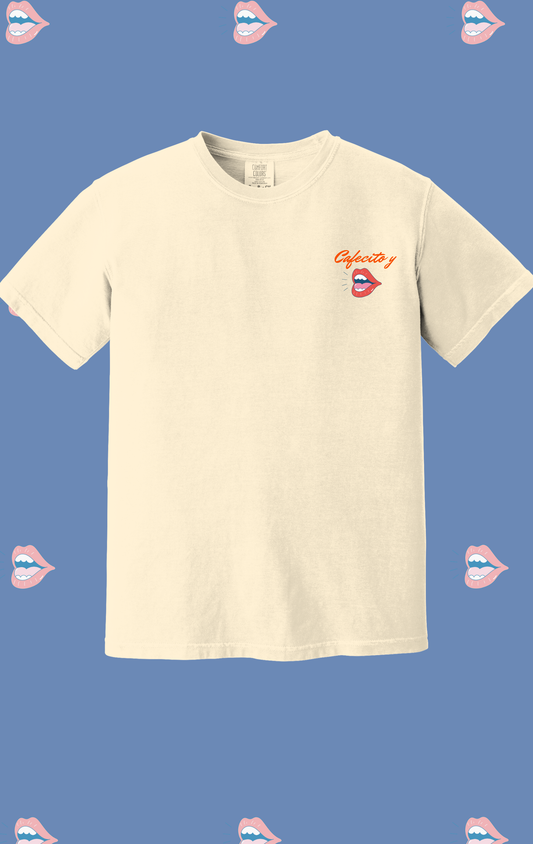 CAFECITO Y CHISME T-SHIRT
