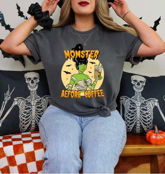 Momster Before Coffee T-Shirt