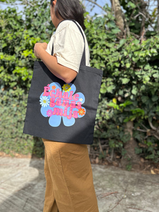 Echale Ganas Tote Bag