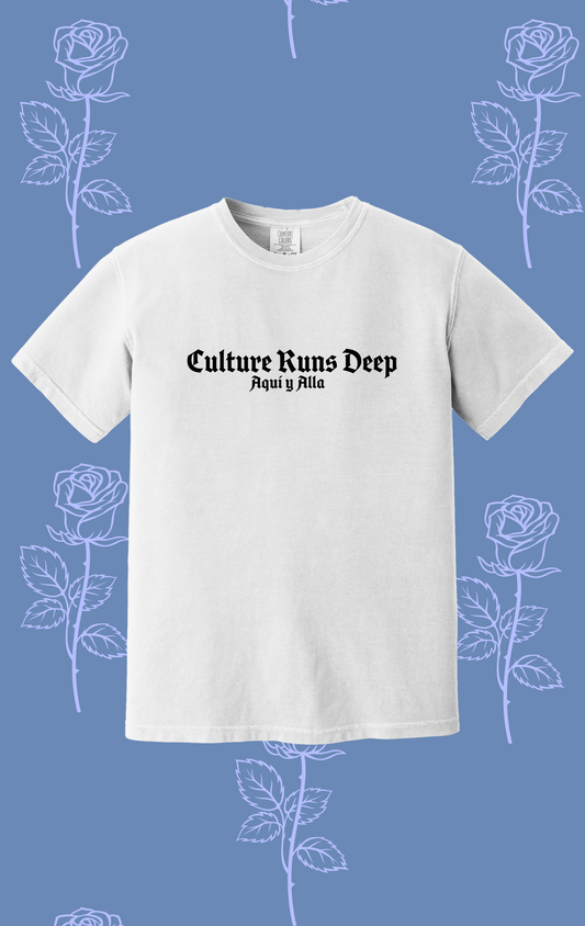 CULTURE RUNS DEEP T-SHIRT