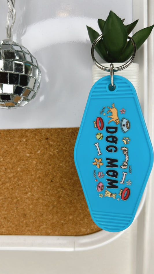 Dog mom Keychain