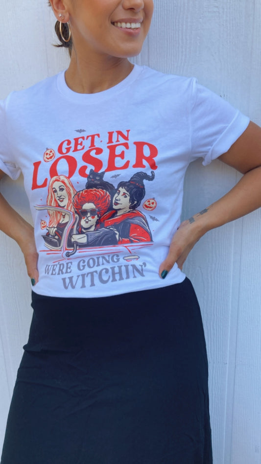 Hocus Pocus: Get in Losers, We're Going Witchin' T-Shirt