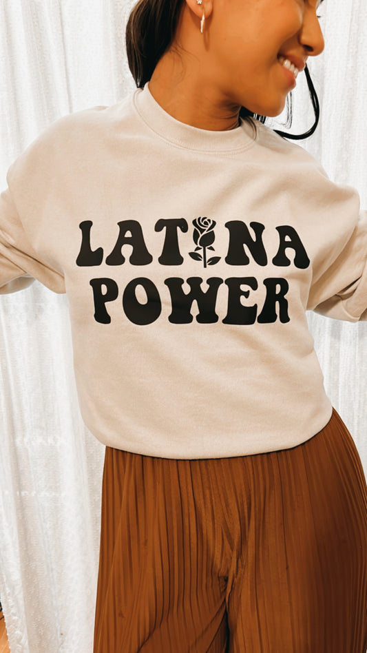 Latina Power Crewneck Sweatshirt
