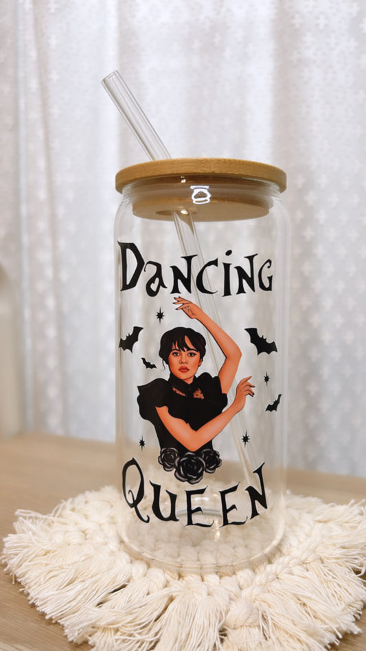 Dancing Queen Glass Cup