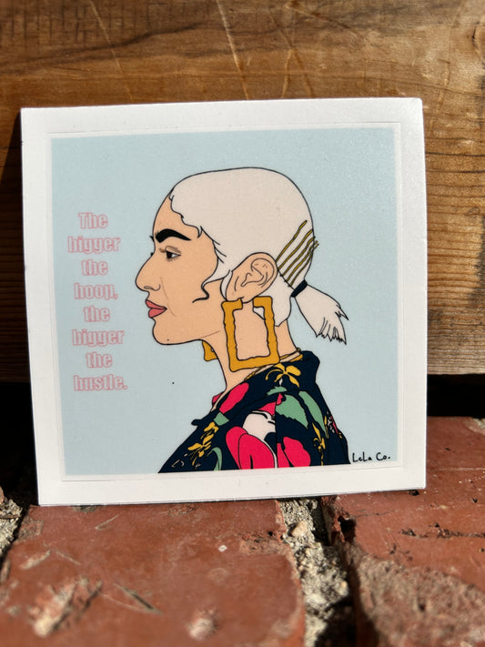 Big Hoop Sticker
