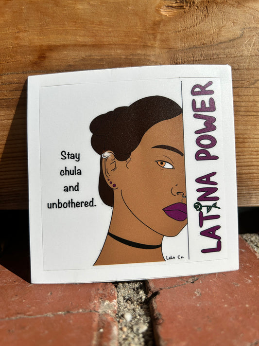 Latina Power Sticker
