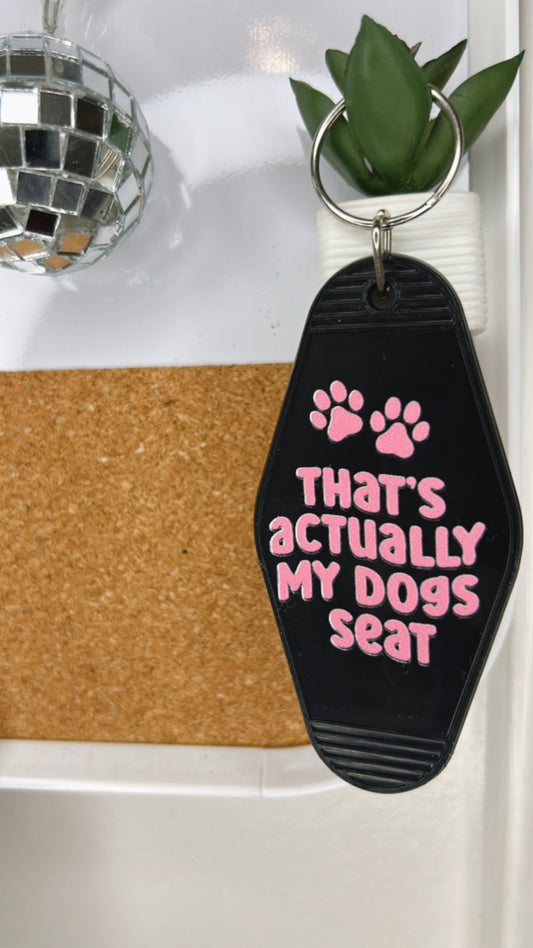 That's actually my dogs seat Keychain