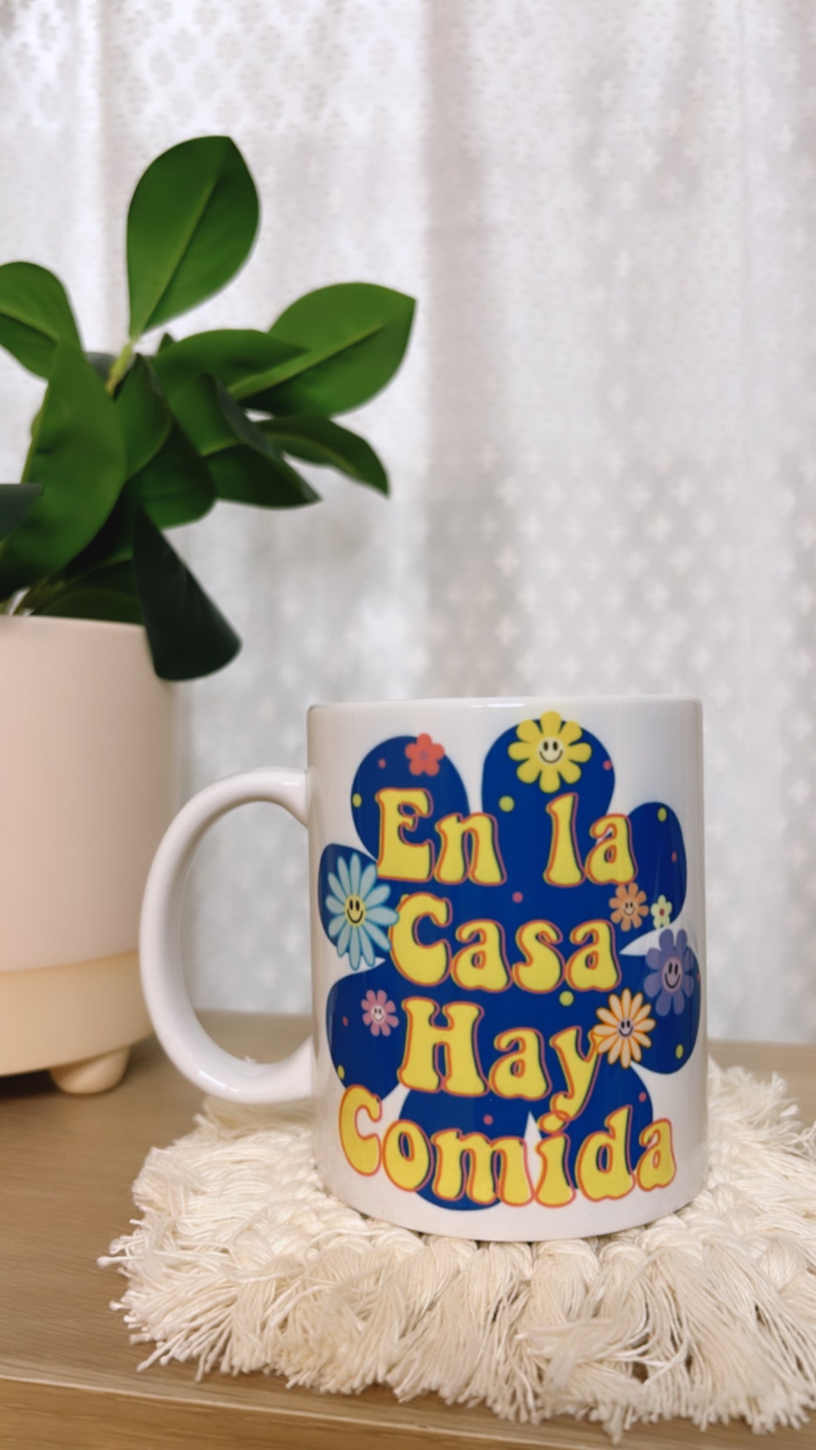 HAY COMIDA GLASS MUG